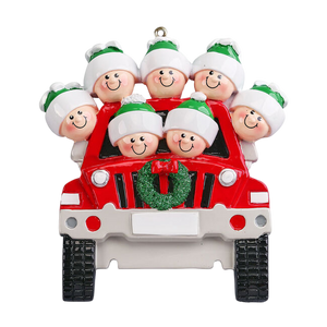 Personalized Customized Family Driving Model Ornament