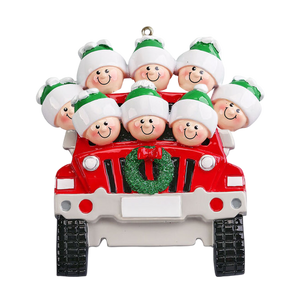 Personalized Customized Family Driving Model Ornament