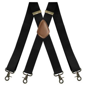 Personalized Monogrammed Leather Suspenders - Unique Gift For Men