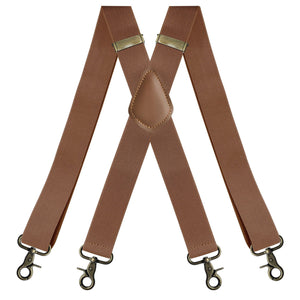 Personalized Monogrammed Leather Suspenders - Unique Gift For Men