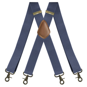 Personalized Monogrammed Leather Suspenders - Unique Gift For Men