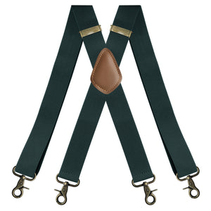 Personalized Monogrammed Leather Suspenders - Unique Gift For Men