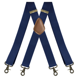 Personalized Monogrammed Leather Suspenders - Unique Gift For Men