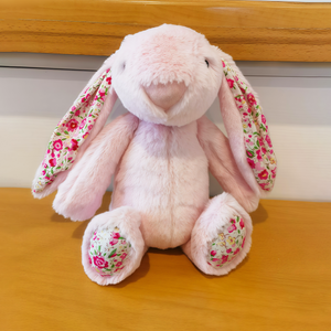 Personalized Plush Bunny With Name And Year, Easter Gift For Kids