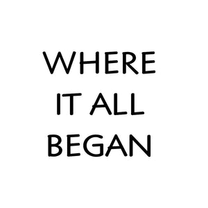 Personalized Where It All Began Map Silver Cufflinks - Gift For Couple