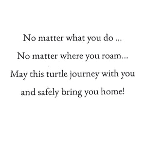 Personalized Travel Turtle Keyring Sea Life Keyring, Best friend Gift