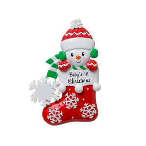 DIY Baby First Christmas - Christmas Hand-writing Resin Ornament