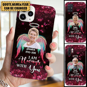 Your wings were ready but my heart was not Upload Photo Memorial Personalized Phone case