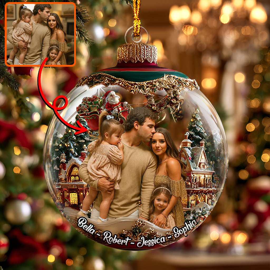 This Is Us - Personalized Family Custom Shaped Ornament