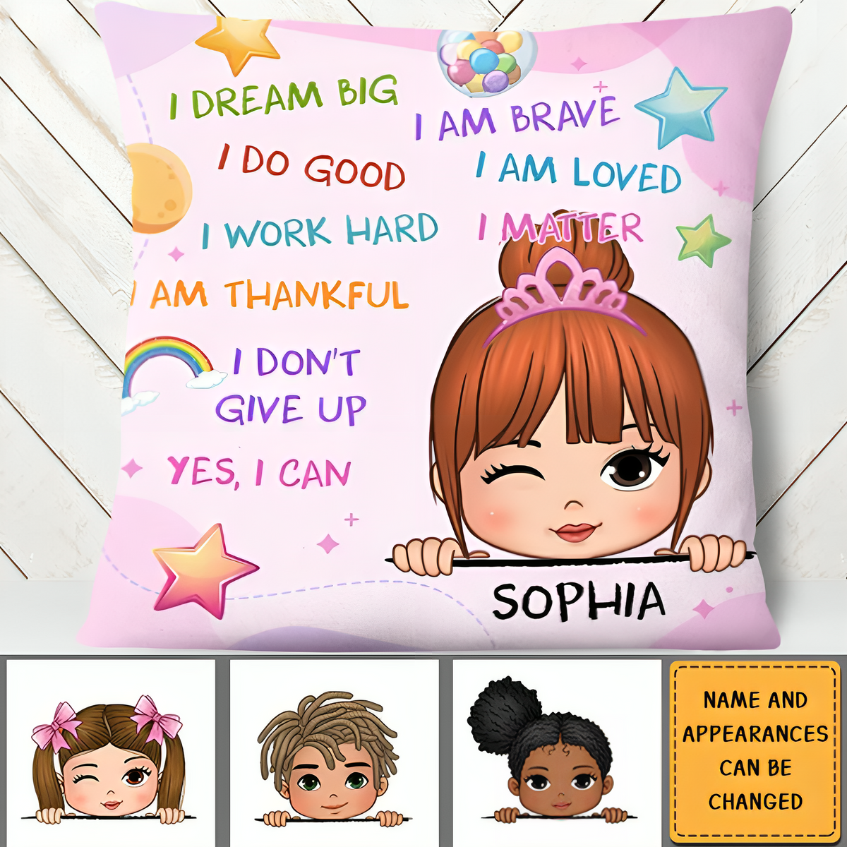 Personalized I Dream Big Grandson Pillowcase