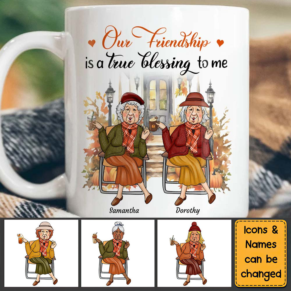 Gift For Friend Our Friendship Fall Autumn Mug