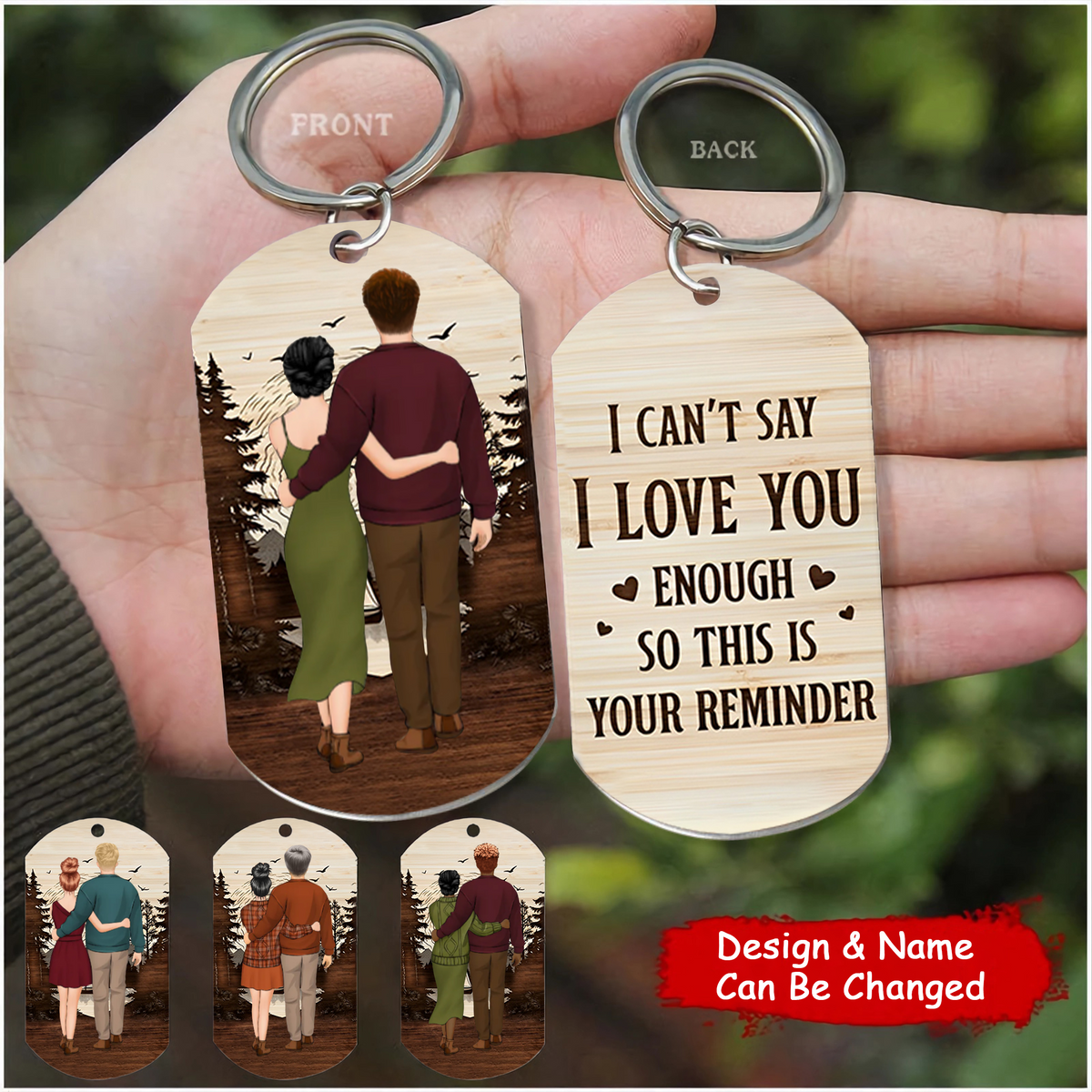 This Is Your Reminder - Personalized Keychain