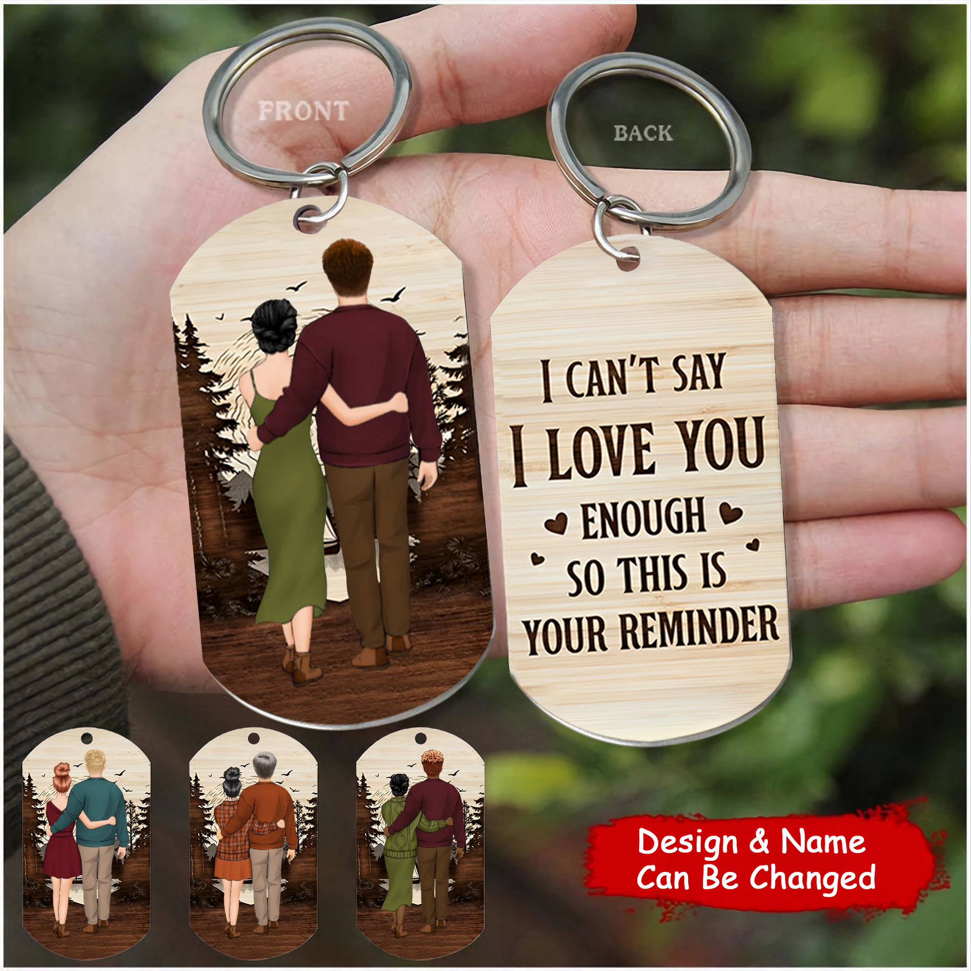 This Is Your Reminder - Personalized Keychain