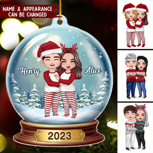 You Stole My Heart - Couple Personalized Custom Ornament