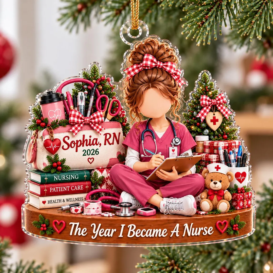 Custom Nurse Ornament
