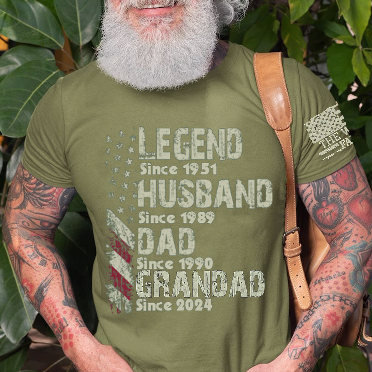 Personalized Family Name Legend T-shirt, Father's Day Gift