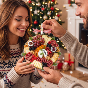 Custom Christmas Charcuterie Board Ornament