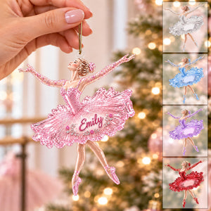 Personalized Ballerina Acrylic Ornament，Gift for Her