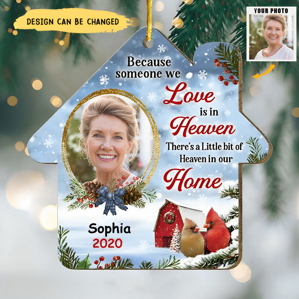 Memorial Gift Cardinal Someone We Love Is In Heaven Ornament