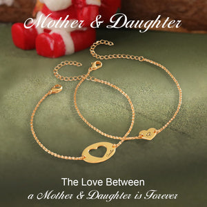 Personalized Mother Daughter Matching Bracelet Set