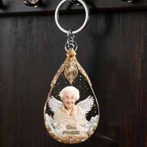Personalized Acrylic Keychain, Memorial Gift For Loss Of Loved One