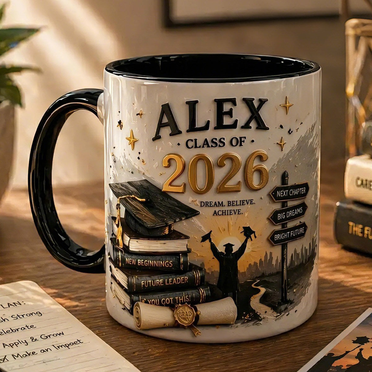 Personalized 2026 Graduation Mug, Senior Graduate Mug, Gift For Her Or Him