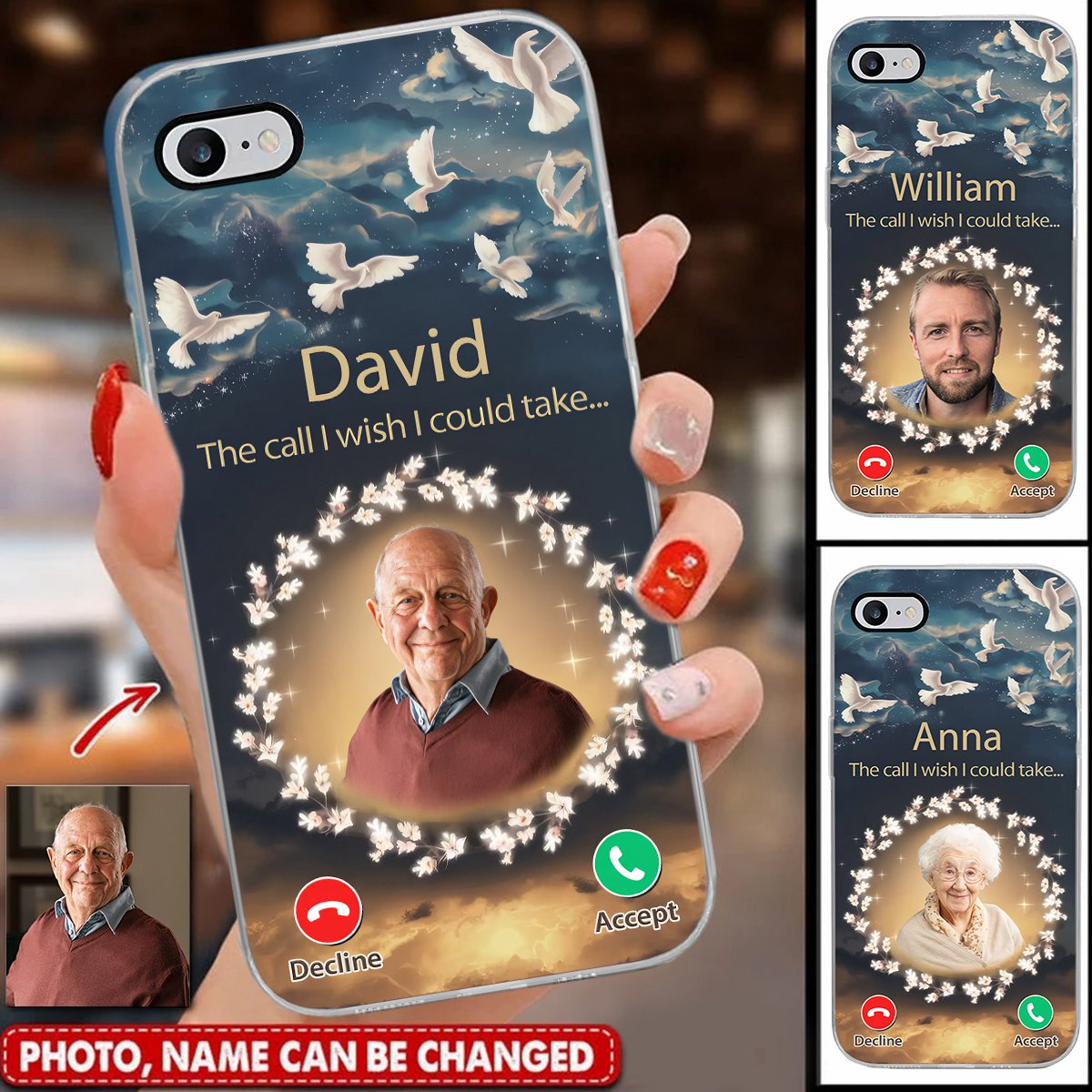 The Call I Wish I Could Take-Personalized Memorial Phone Case