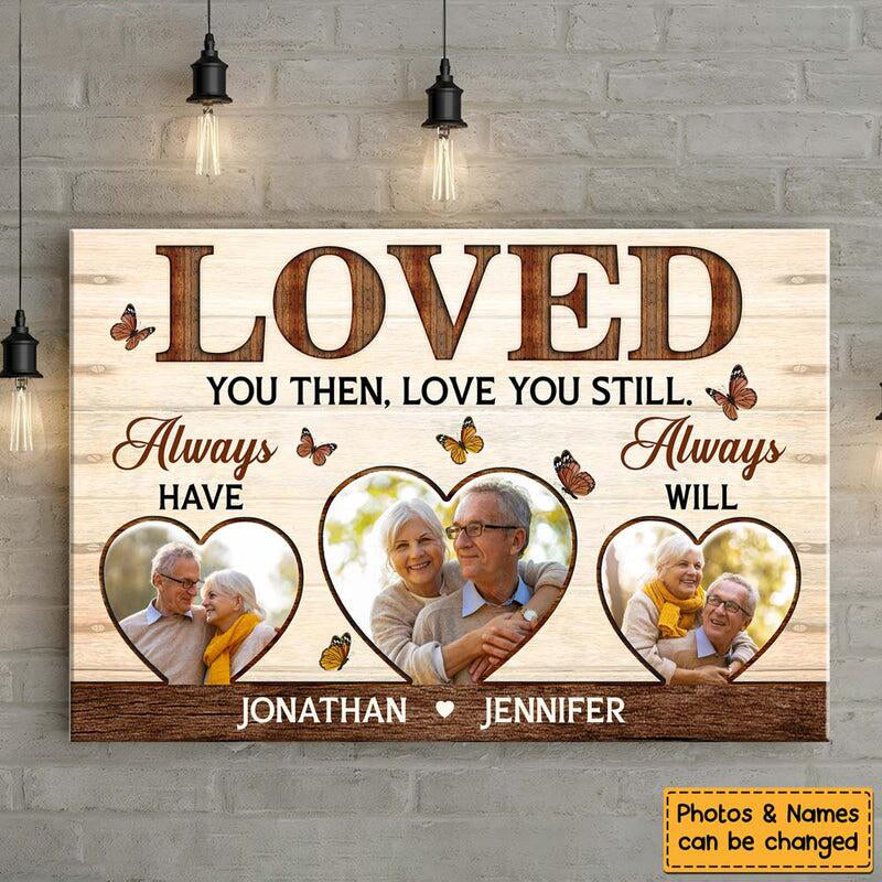 Gift for Couple Love You Always Canvas