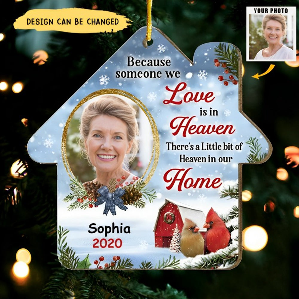 Memorial Gift Cardinal Someone We Love Is In Heaven Ornament