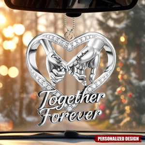 Personalized Anniversary Wedding Gifts For Couple Acrylic Ornament