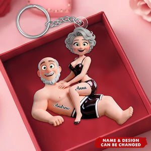 Fun Couple Keychain, Personalized Gifts For Couple