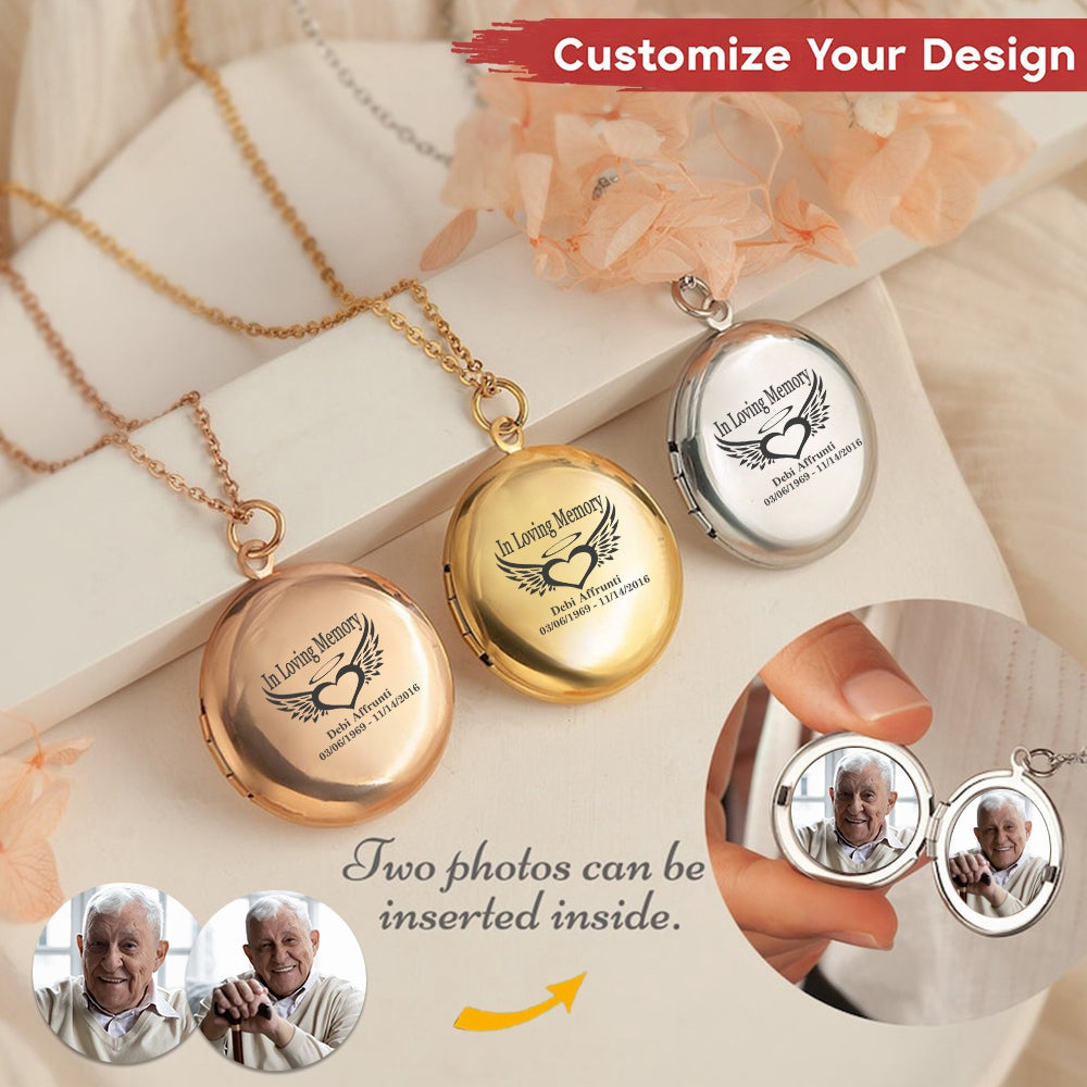 In loving memory locket hotsell