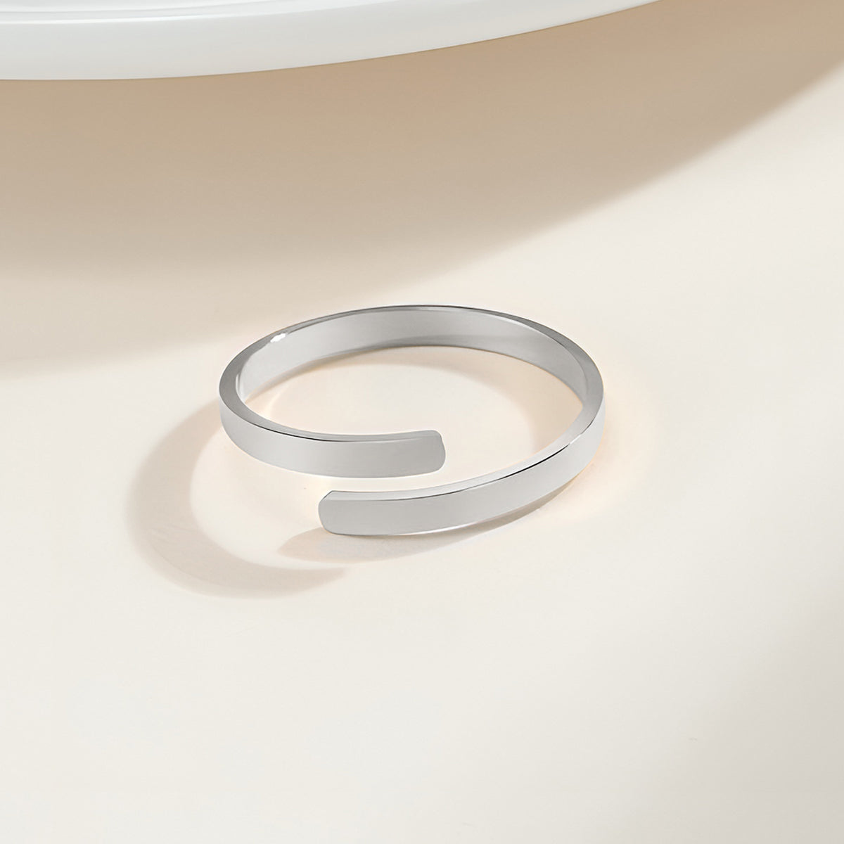 Personalized Name&Date Memorial Adjustable Ring