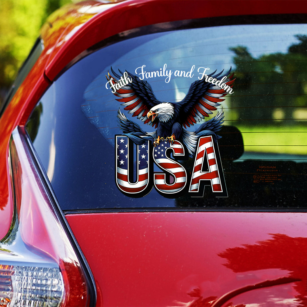 Faith, Family & Freedom America 250 Years Decal Sticker