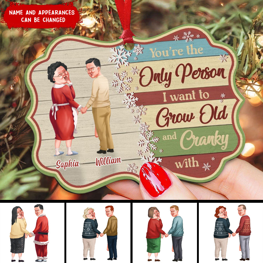 You're The Only Person, Medallion Wood Ornament, Gifts For Husband - Gifts For Wife