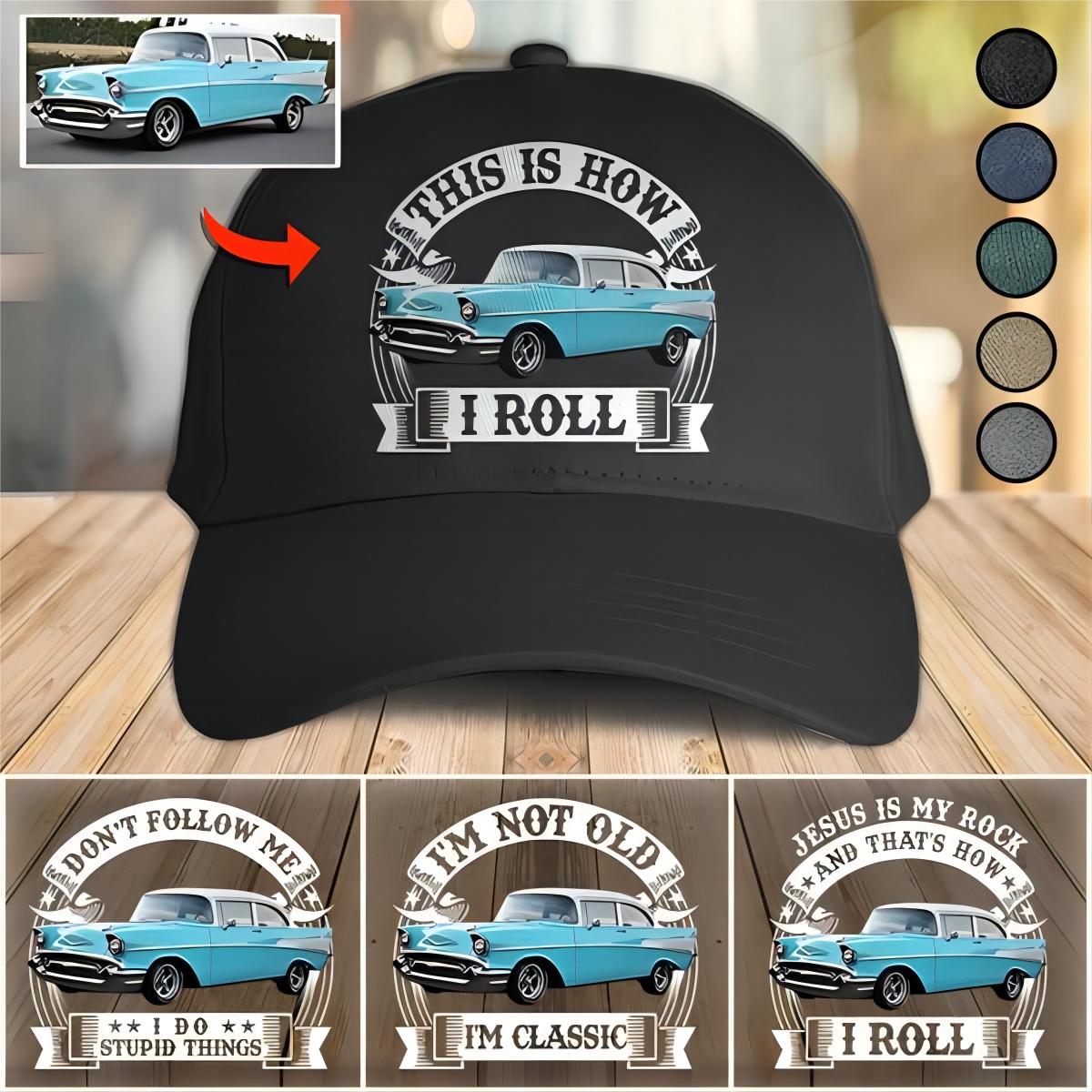 I'm Not Old I'm Classic - Personalized Funny Photo Classic Cap