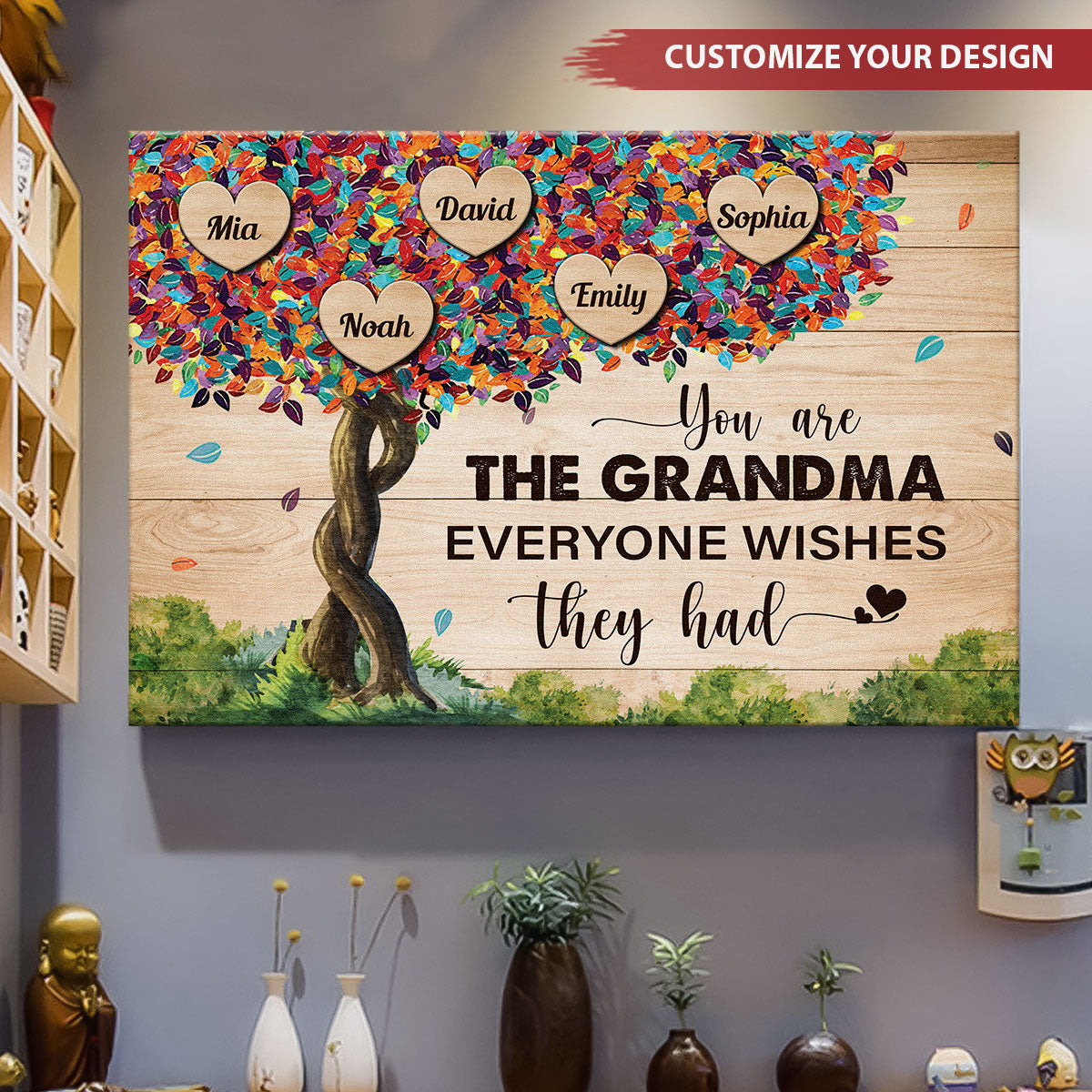 You Are The Grandma Everyone Wishes They Had - Personalized Poster