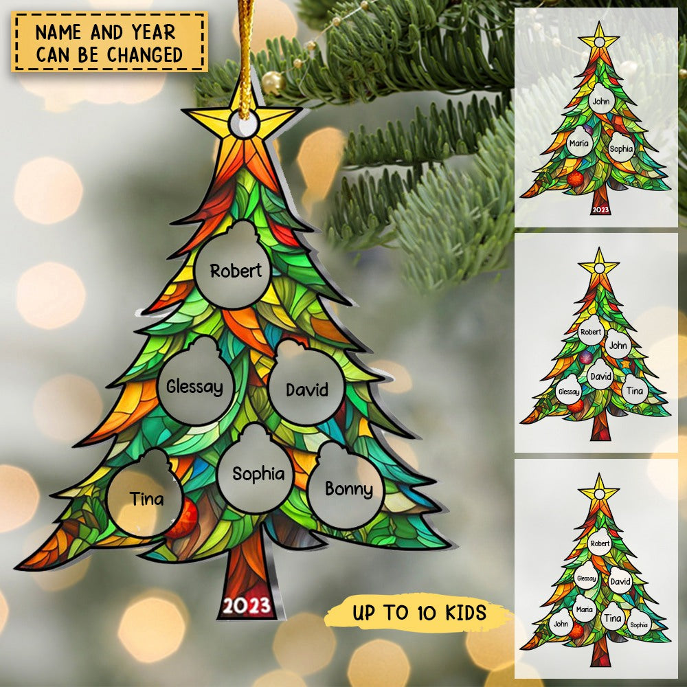 Merry Christmas To Our Family Personalized Ornament