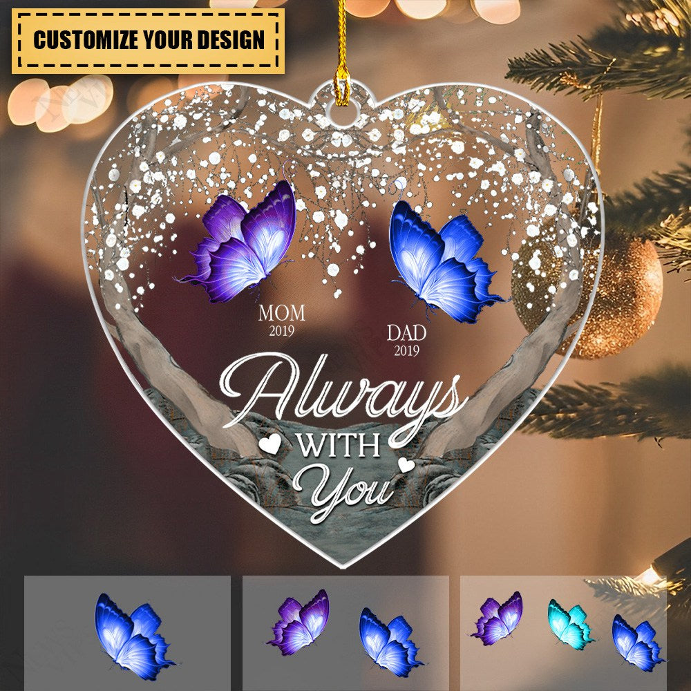 A Special Place In My Heart - Memorial Personalized Custom Ornament