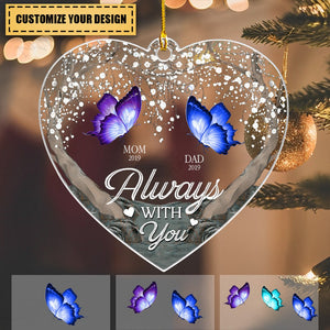 A Special Place In My Heart - Memorial Personalized Custom Ornament
