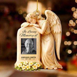 In Loving Memory - Custom Photo Memorial Ornament