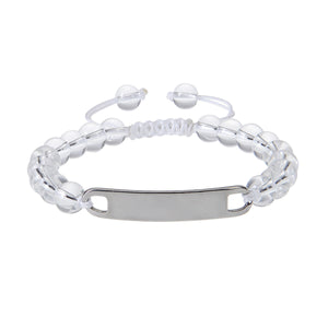 Always in my heart - Personalized Custom Text Unisex Bracelet