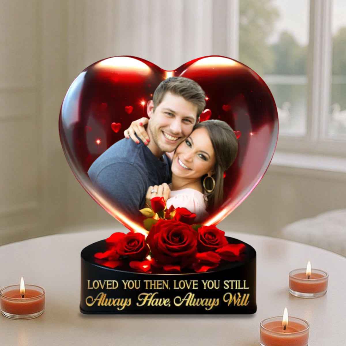 From Our First Kiss -  Custom Couple Acrylic Plaque