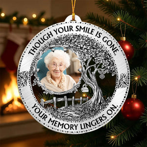 Always On My Mind Forever In My Heart - Personalized Memorial Ornament