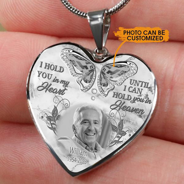 Upload Photo Family Loss Memorial Gift Custom Picture Necklace Personalized
