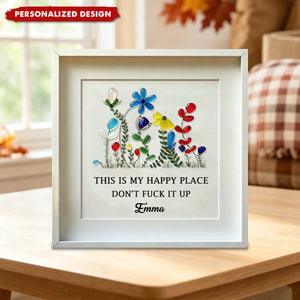 “This Is My Happy Place” Acrylic Plaque