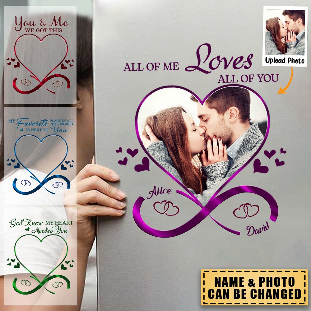 You & Me We Got This Custom Couple Photo Personalized Decal Sticker