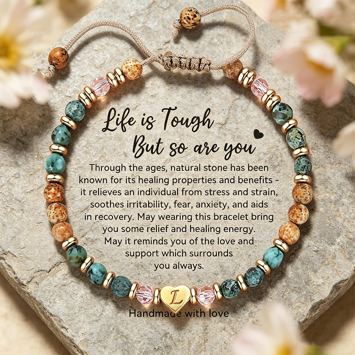 Custom Engraved Triple Protection Bracelet, Inspirational Gifts