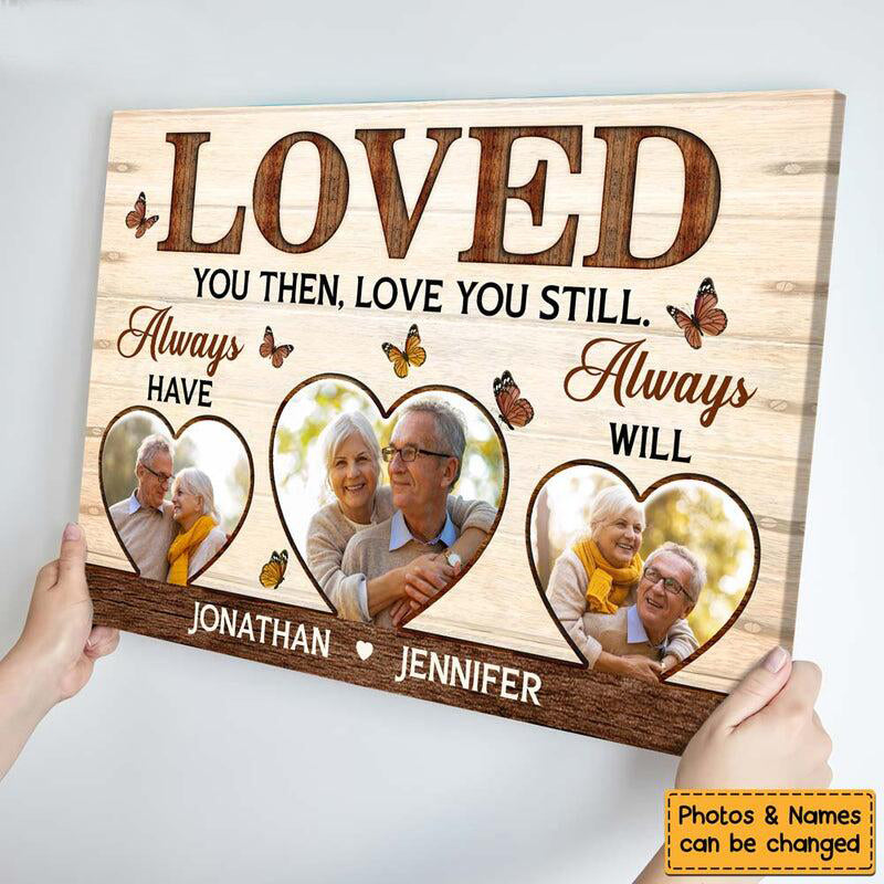 Gift for Couple Love You Always Canvas