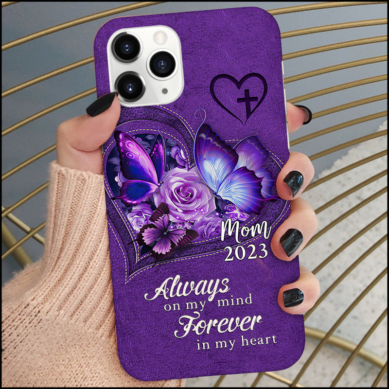 Your Wings were ready but my Heart was not Personalized Phone case